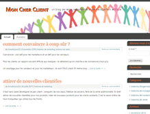 Tablet Screenshot of moncherclient.com